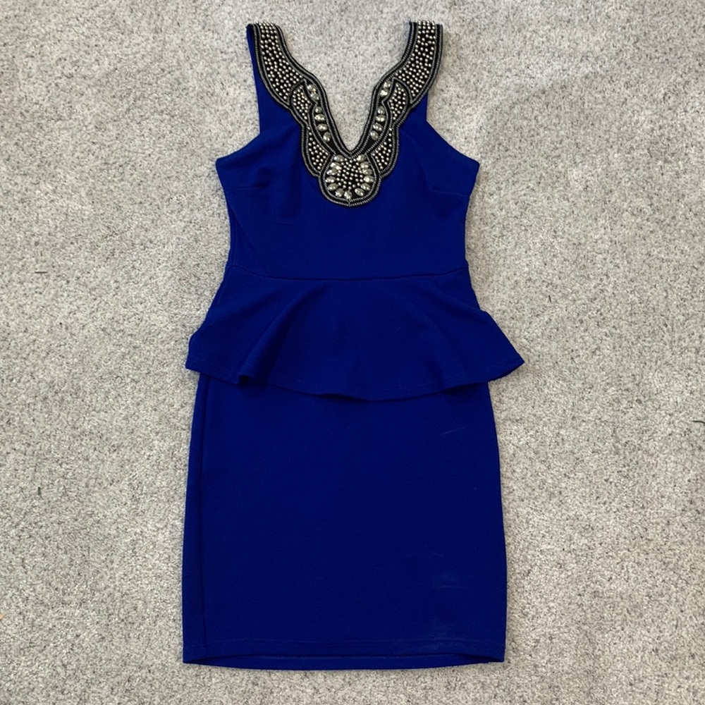 Women’s size small royal blue dress